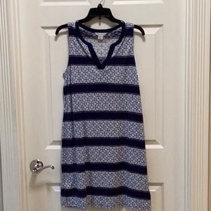 Tommy Bahama Dress Blue & White Striped